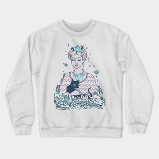 cosmic frida Crewneck Sweatshirt